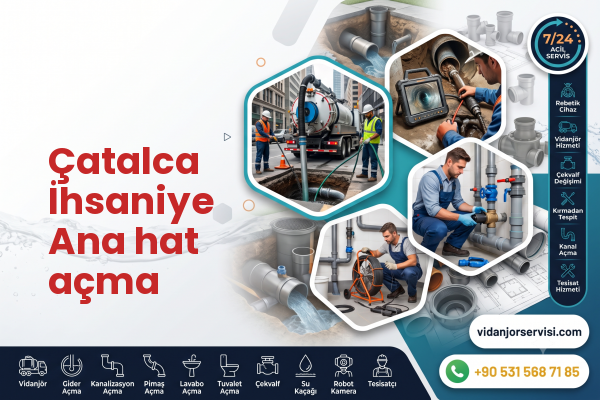 Çatalca İhsaniye Ana hat açma