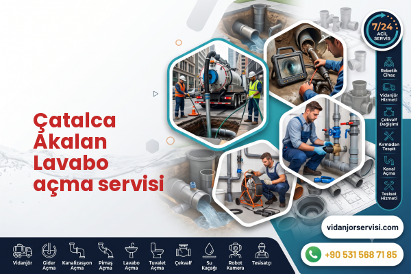 Çatalca Akalan Lavabo açma servisi