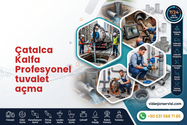 Çatalca Kalfa Profesyonel tuvalet açma