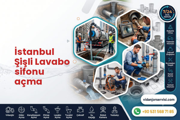 İstanbul Şişli Lavabo sifonu açma