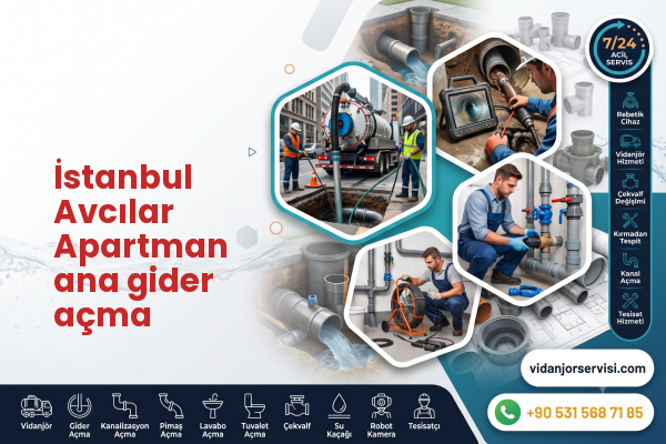 İstanbul Avcılar Apartman ana gider açma