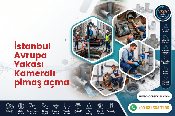 İstanbul Avrupa Yakası Kameralı pimaş açma