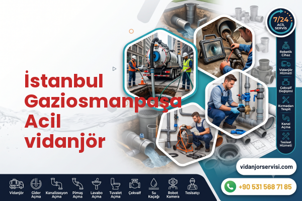 İstanbul Gaziosmanpaşa Acil vidanjör