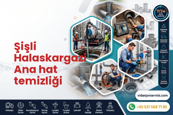 Şişli Halaskargazi Ana hat temizliği