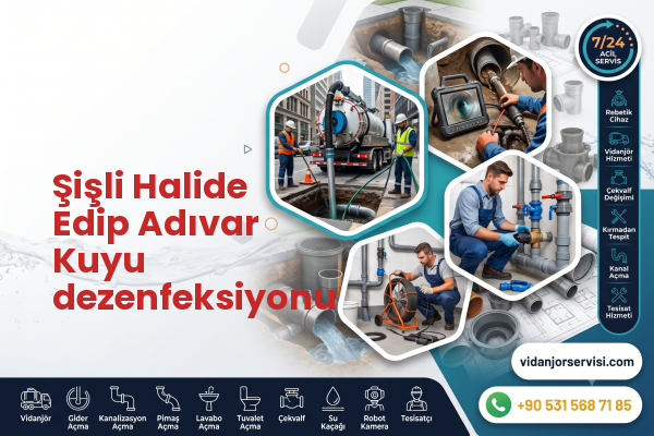 Şişli Halide Edip Adıvar Kuyu dezenfeksiyonu