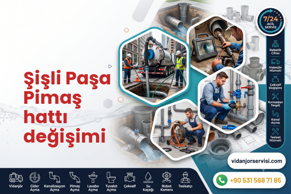 Şişli Paşa Pimaş hattı değişimi