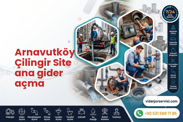 Arnavutköy Çilingir Site ana gider açma