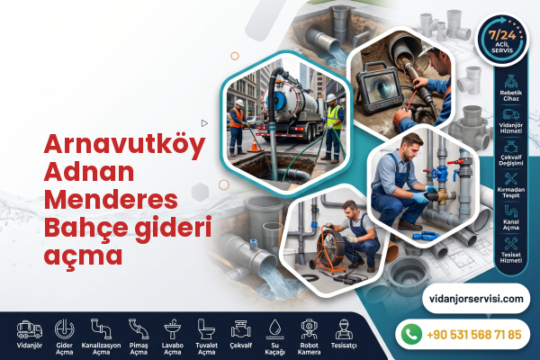 Arnavutköy Adnan Menderes Bahçe gideri açma