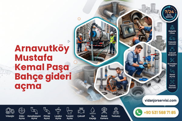 Arnavutköy Mustafa Kemal Paşa Bahçe gideri açma