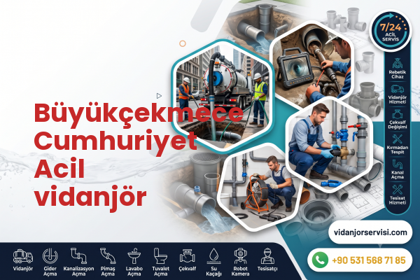 Büyükçekmece Cumhuriyet Acil vidanjör