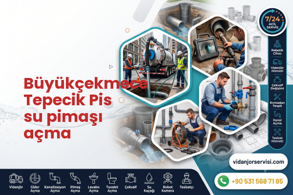 Büyükçekmece Tepecik Pis su pimaşı açma