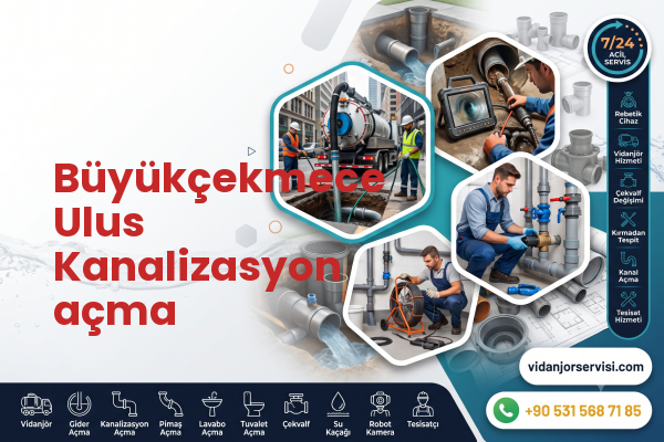 Büyükçekmece Ulus Kanalizasyon açma