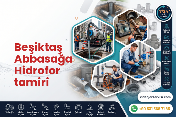 Beşiktaş Abbasağa Hidrofor tamiri