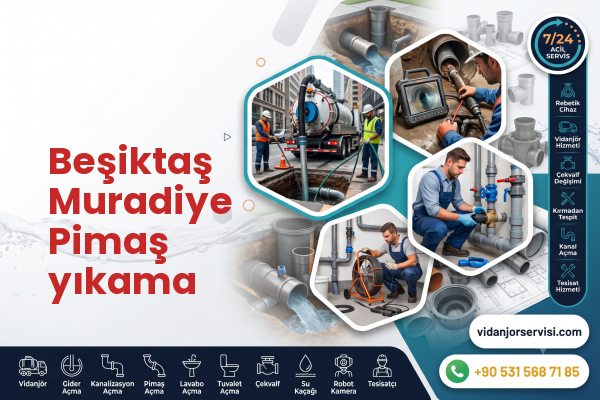Beşiktaş Muradiye Pimaş yıkama