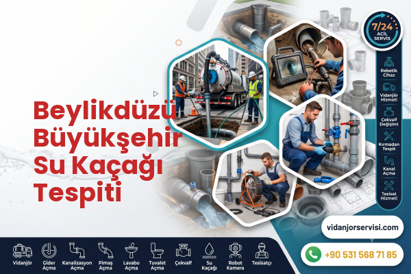 Beylikdüzü Büyükşehir Su Kaçağı Tespiti