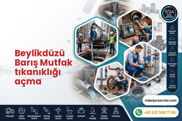 Beylikdüzü Barış Mutfak tıkanıklığı açma