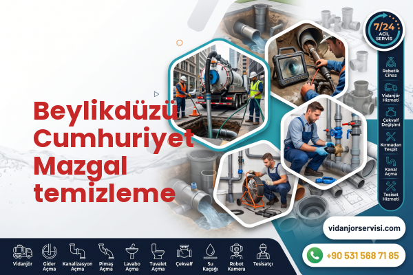 Beylikdüzü Cumhuriyet Mazgal temizleme
