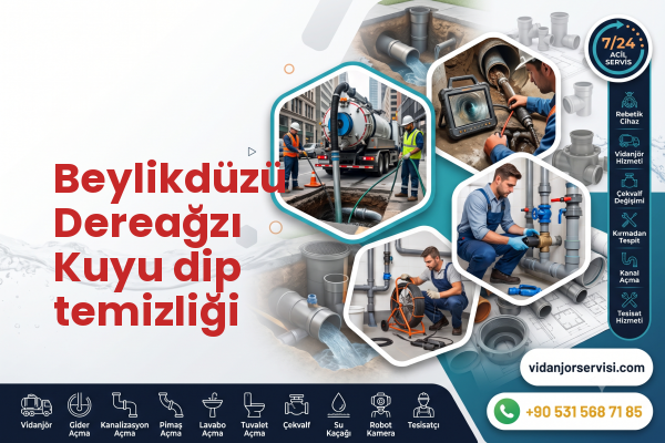 Beylikdüzü Dereağzı Kuyu dip temizliği