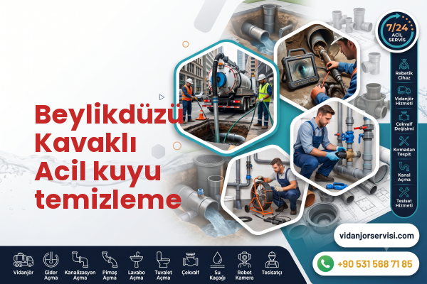 Beylikdüzü Kavaklı Acil kuyu temizleme