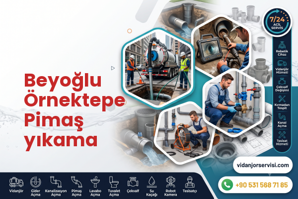 Beyoğlu Örnektepe Pimaş yıkama