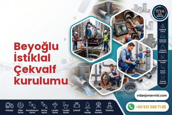 Beyoğlu İstiklal Çekvalf kurulumu