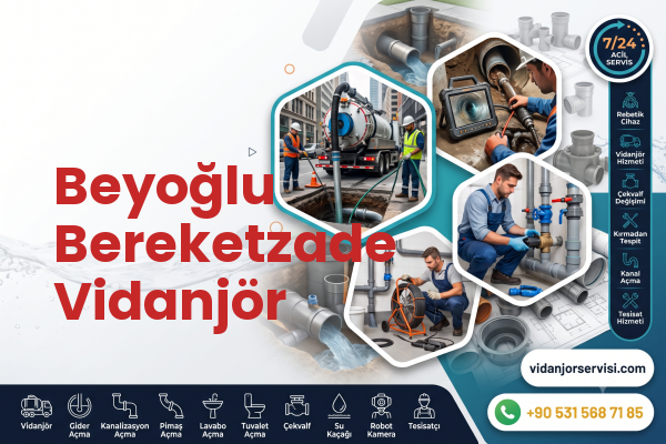 Beyoğlu Bereketzade Vidanjör