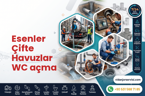 Esenler Çifte Havuzlar WC açma