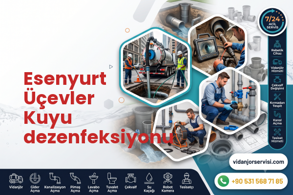 Esenyurt Üçevler Kuyu dezenfeksiyonu