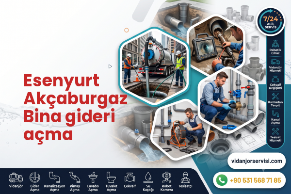 Esenyurt Akçaburgaz Bina gideri açma