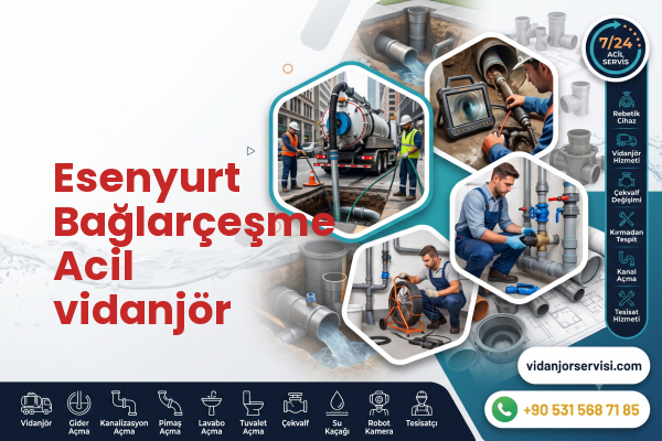 Esenyurt Bağlarçeşme Acil vidanjör