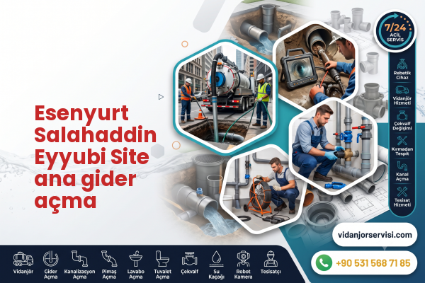 Esenyurt Salahaddin Eyyubi Site ana gider açma