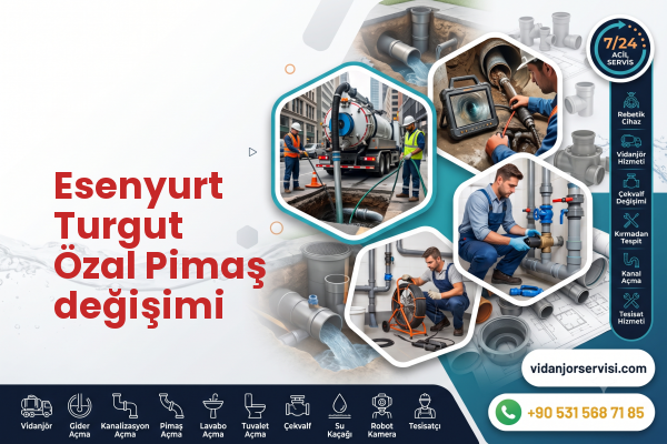 Esenyurt Turgut Özal Pimaş değişimi