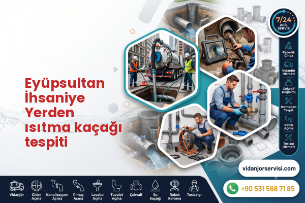 Eyüpsultan İhsaniye Yerden ısıtma kaçağı tespiti