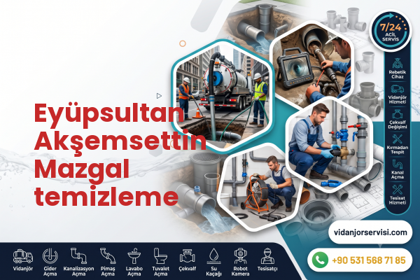 Eyüpsultan Akşemsettin Mazgal temizleme