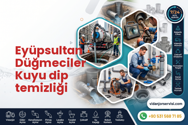Eyüpsultan Düğmeciler Kuyu dip temizliği