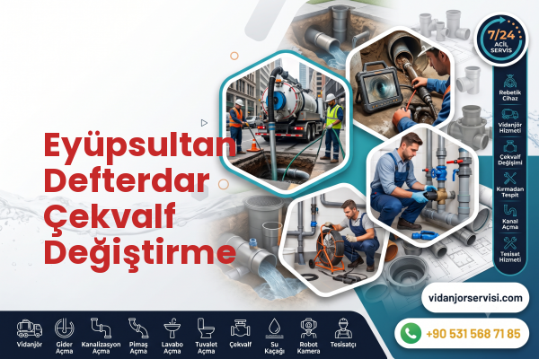 Eyüpsultan Defterdar Çekvalf Değiştirme