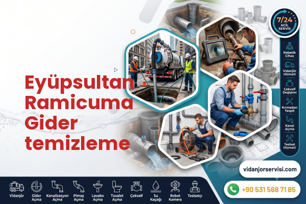 Eyüpsultan Ramicuma Gider temizleme