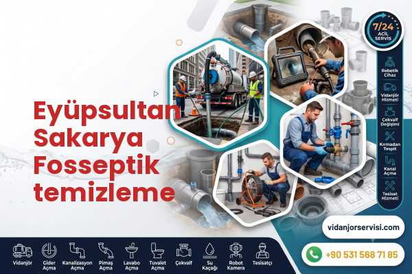 Eyüpsultan Sakarya Fosseptik temizleme