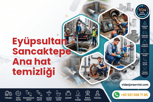 Eyüpsultan Sancaktepe Ana hat temizliği
