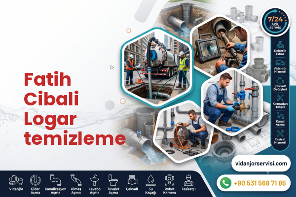 Fatih Cibali Logar temizleme