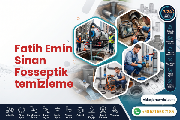 Fatih Emin Sinan Fosseptik temizleme