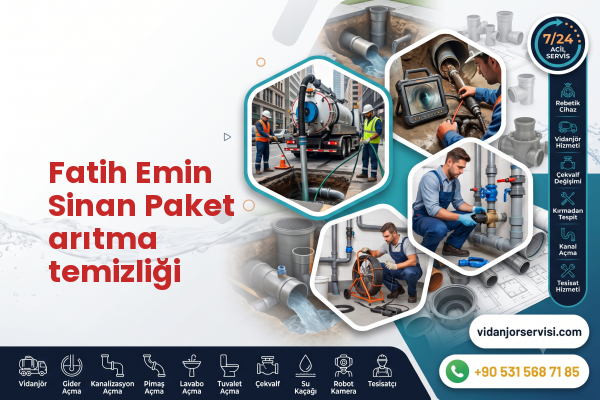 Fatih Emin Sinan Paket arıtma temizliği