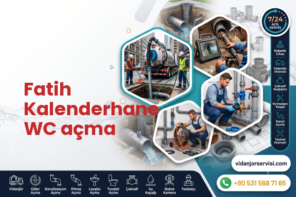 Fatih Kalenderhane WC açma