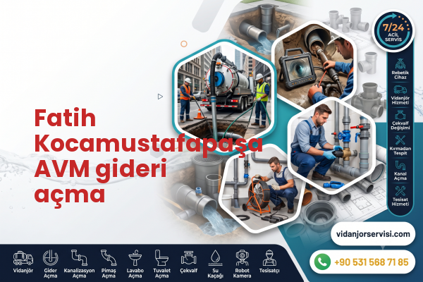 Fatih Kocamustafapaşa AVM gideri açma