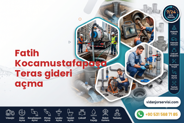 Fatih Kocamustafapaşa Teras gideri açma