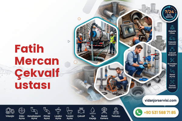Fatih Mercan Çekvalf ustası