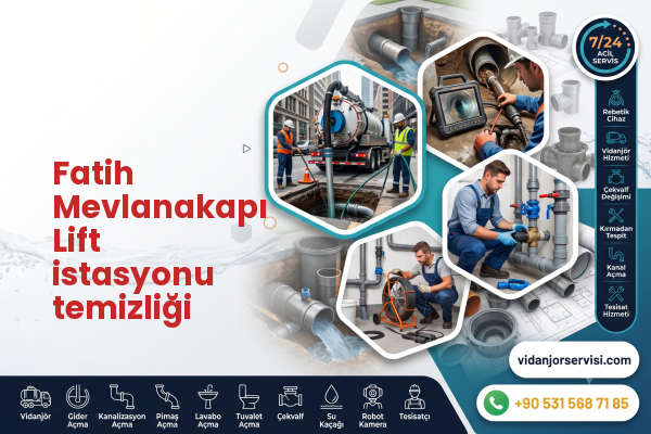 Fatih Mevlanakapı Lift istasyonu temizliği