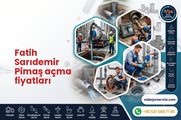 Fatih Sarıdemir Pimaş açma fiyatları