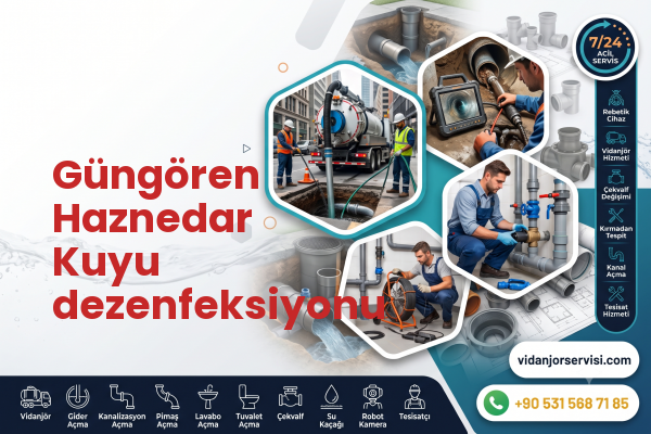 Güngören Haznedar Kuyu dezenfeksiyonu