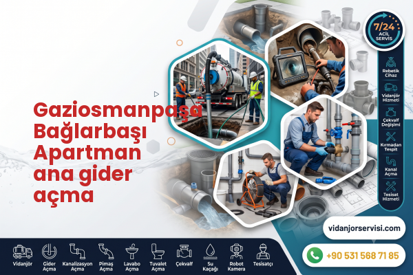 Gaziosmanpaşa Bağlarbaşı Apartman ana gider açma